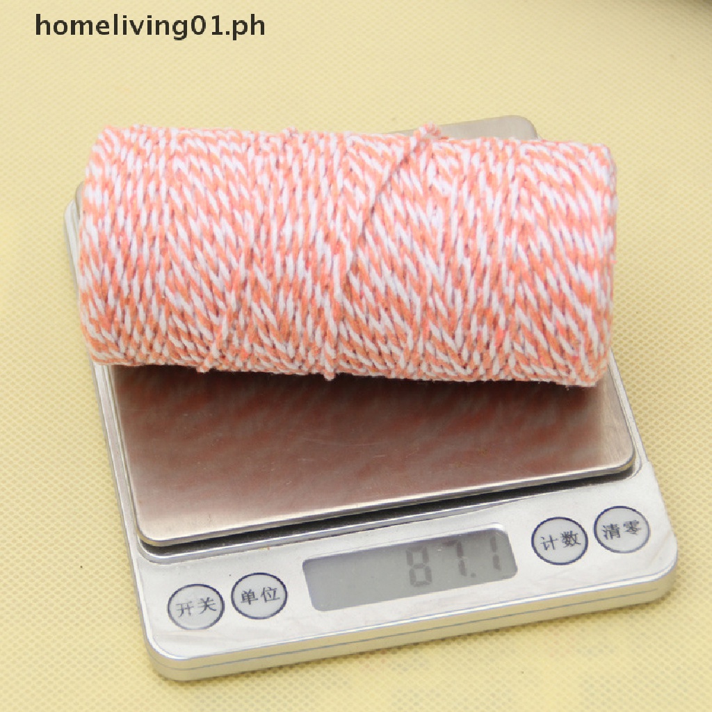 homeliving01 100m Cooking Butcher's Cotton Twine Meat Trussing Strings ...