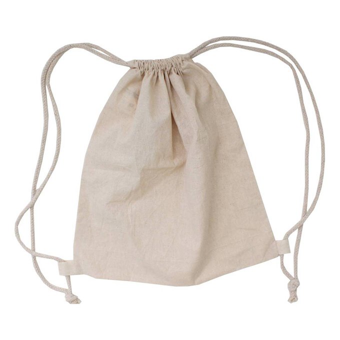 Canvas katsa drawstring bag Back pack String bag backpack stirngbag eco ...
