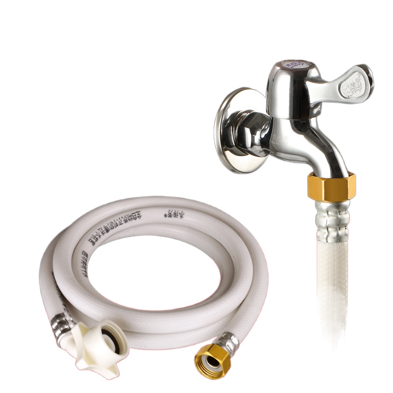 4point screw fully automatic washing machine inlet pipe explosionproof water supply hose