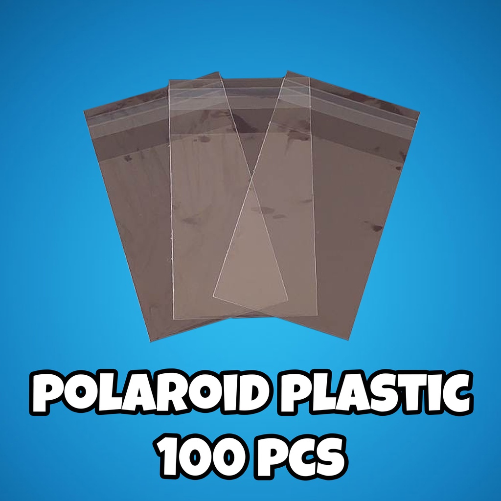 Polaroid Plastic Sleeve with Adhesive Shopee Philippines