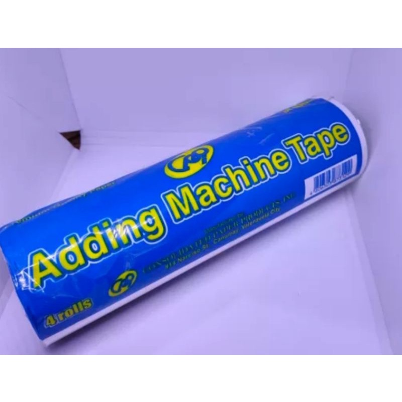 Printing Calculator Paper Roll Adding Machine Tape by 4 rolls Shopee