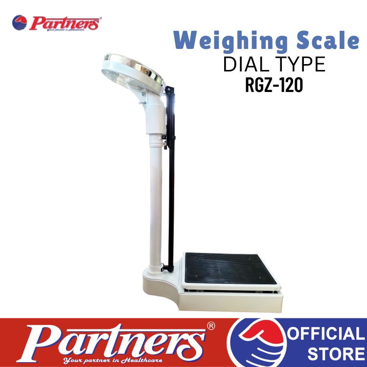 Partners Dial Type Weighing Scale with Height Measurement RGZ120