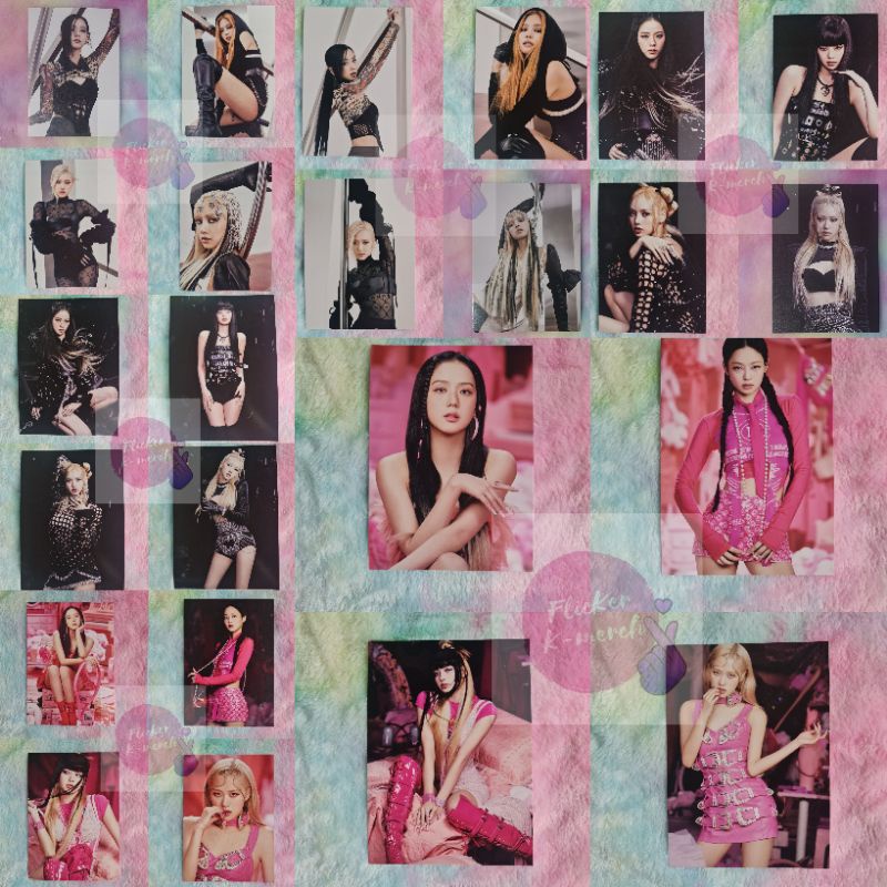 ONHAND - BLACKPINK - BORN PINK - OFFICIAL ALBUM LARGE PC AND POSTCARD