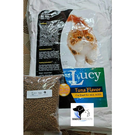 LUCY Tuna Flavor Cat Food Repacked 1kg Shopee Philippines