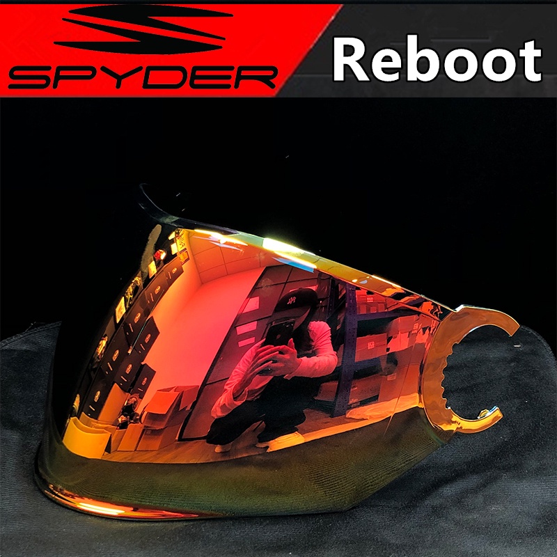 Spyder REBOOT 2 Lens Visor Helmet Spare Visor Lens For Spyder REBOOT Helmet Shopee Philippines