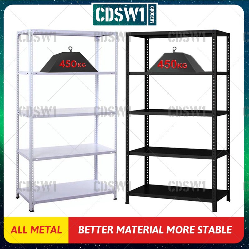 【cdsw1.ph】[Bearing 450KG] Angle Steel Rack Shelves 3 Layers 4 Layers