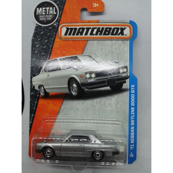 Matchbox 71 Nissan Skyline 2000 GTX (Sealed) Shopee Philippines