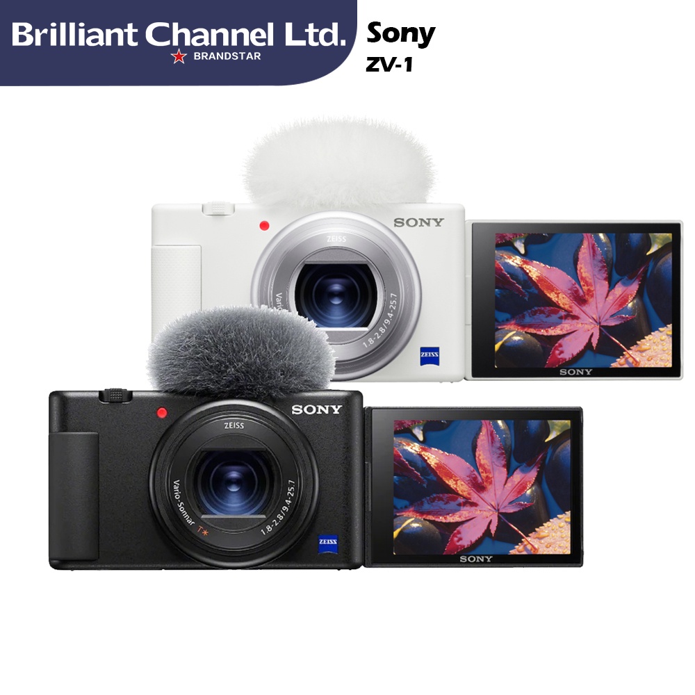 Sony ZV1 / ZV1F Digital Camera for Content Creators and Vloggers