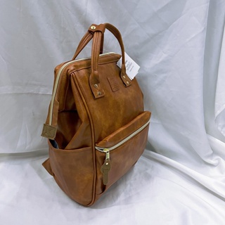 🌿 ANELLO LEATHER RUCKSACK (Ivory - Anello Bags Philippines