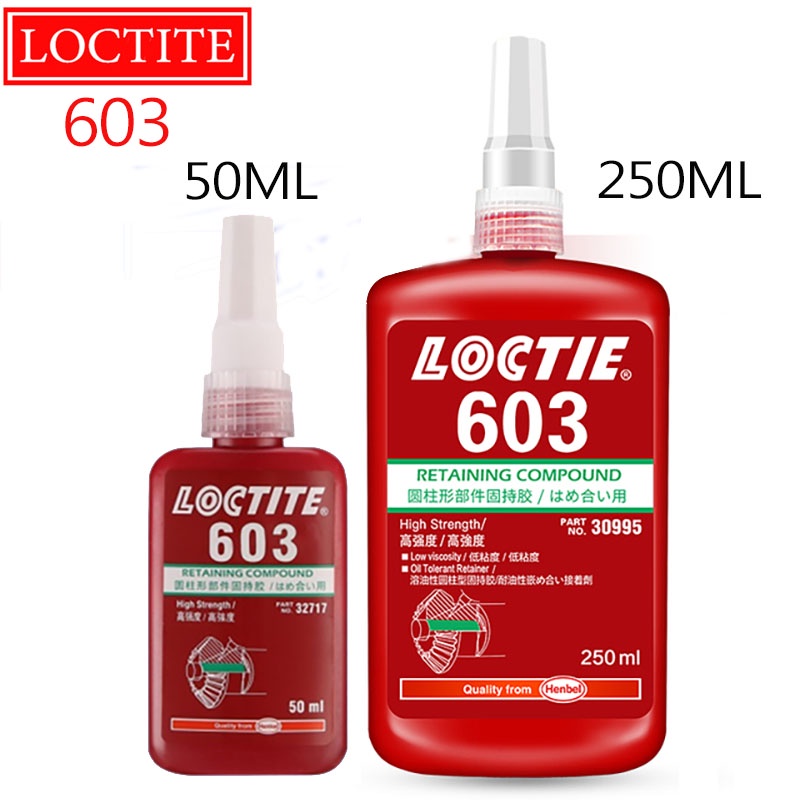50ml Loctite Highstrength Cylinder Sealant 603 Cylindrical Parts