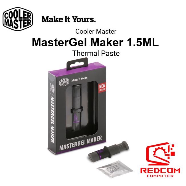Cooler Master MasterGel Maker Thermal Paste (1.5mL) Shopee Philippines
