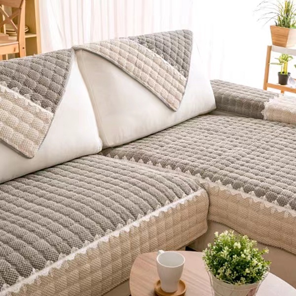 Modern Non Slip Sofa Cushion Cloth Art Four Seasons Universal All
