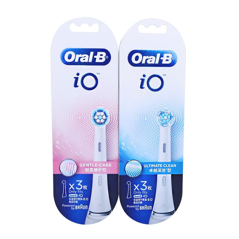 OralB Brush Head Replacement Io8 Io9 Electric Toothbrush Soft Bristles Adults Oral Health Gum