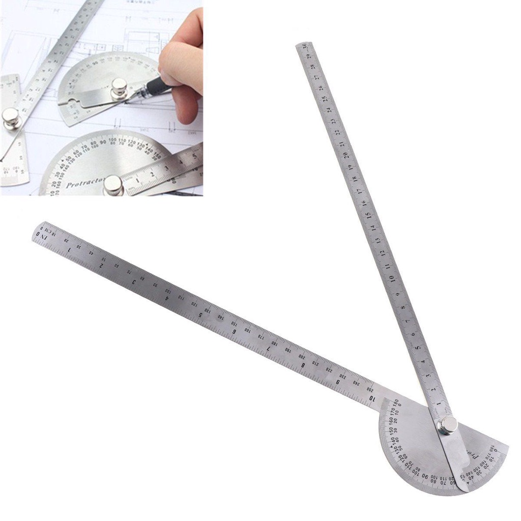 180 Degree 250 x 300mm Stainless Steel Adjustable Double Arm Angle ...