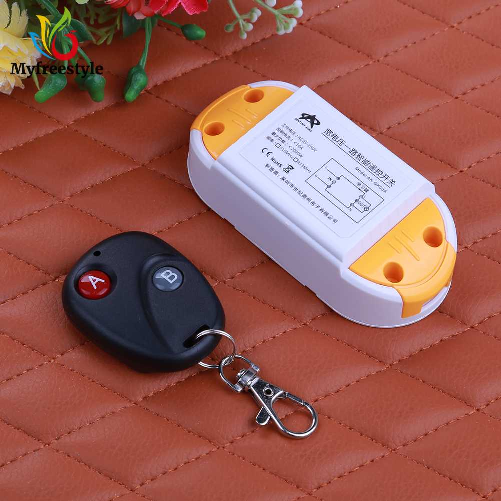 In stock】 AC 220V One Way Remote Control Power Switch 1000W Power ...