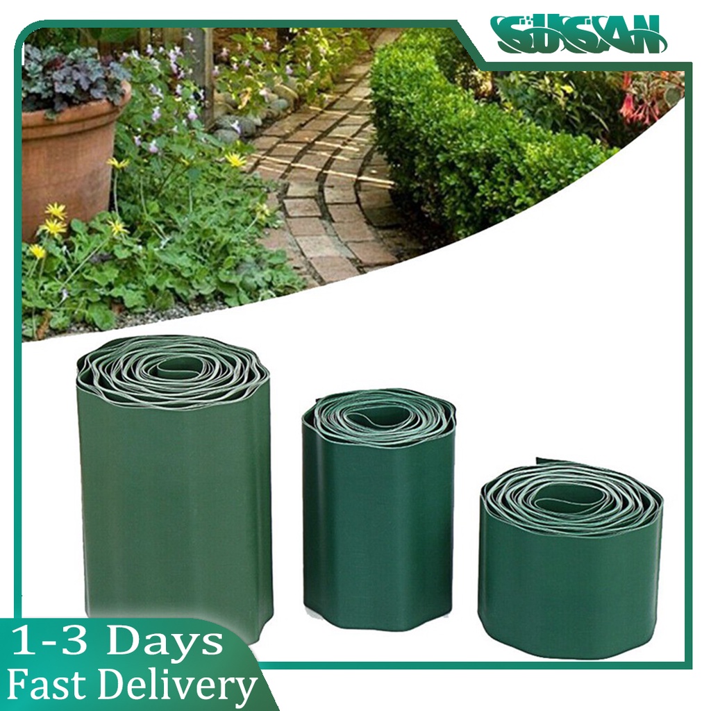 Grass Edging Fence Belt Border Garden Lawn Stone Isolation Path Barrier ...