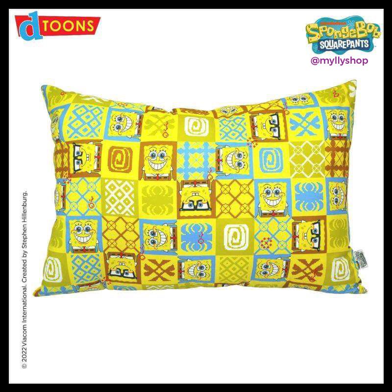 DAKKI SPONGEBOB CHESS KING PILLOW 20"x 30" Shopee Philippines