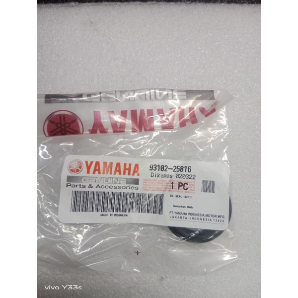 PULLEY OIL SEAL MIO I 125/MIO SOUL I 125/GRAVIS/GEAR/FAZZIO YAMAHA