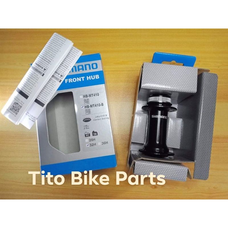 SHIMANO MT410-B Front Hub Boost | Shopee Philippines