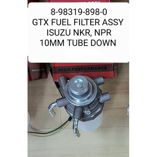 Fuel Filter Assembly Isuzu NKR, NPR 10mm Tube down Shopee Philippines