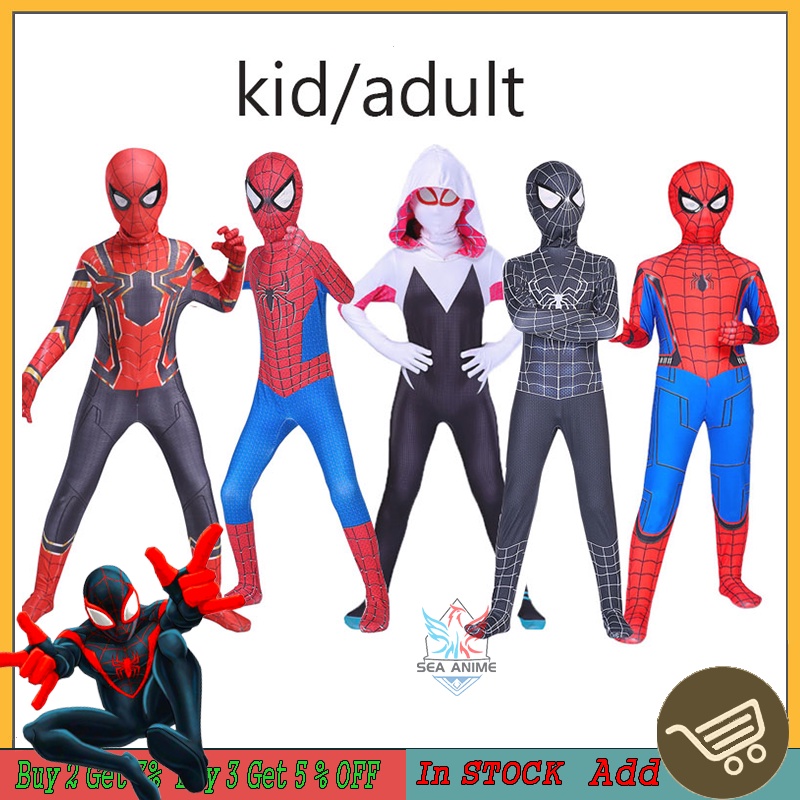 Sea Anime Kids Spiderman Spider Gwen Costume Gwendolyn Maxine Stacy ...