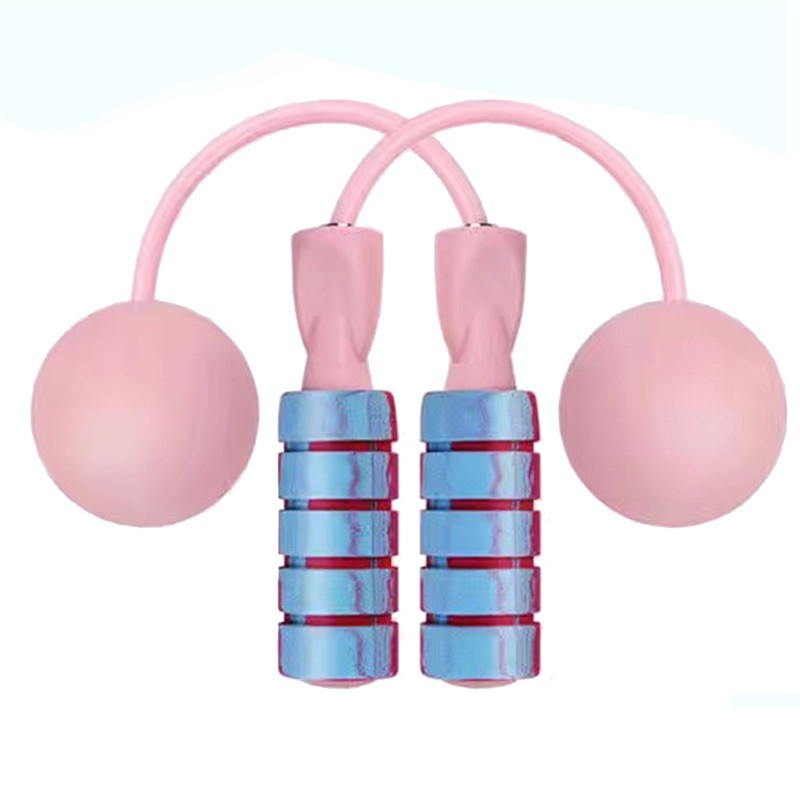Cordless Weighted Vibrant PVC Adjustable Jump Rope With Foam Handle ...