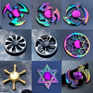 Naruto Ninja Shuriken Fidget Spinner Zinc Alloy Stress Relief Toy