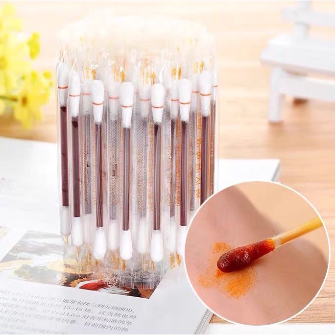 DuduMart Disposable Cotton swab Iodine alcohol Disinfected Aid First