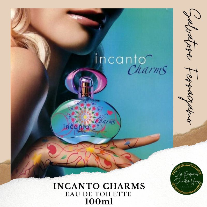 Salvatore Ferragamo Incanto Charms Eau De Toilette 3.4fl.oz. 100ml Shopee Philippines