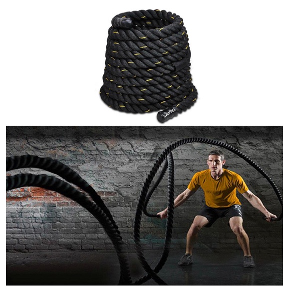 38mm*9m Fitness training rope muscle UFC fighting roper and commercial ...