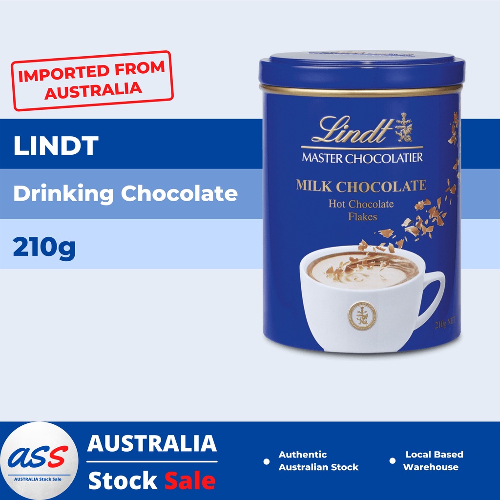 Lindt Hot Milk Chocolate Flakes 210g Shopee Philippines