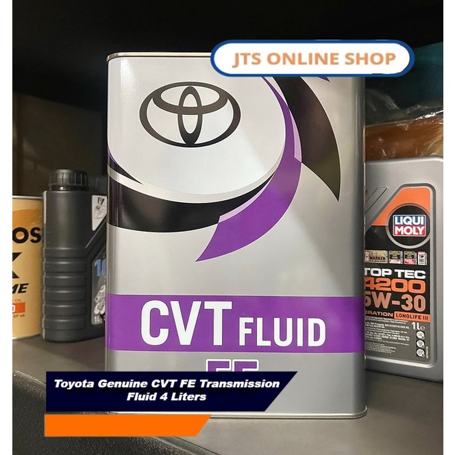 Toyota Genuine CVT FE Transmission Fluid 4 Liters | Shopee Philippines