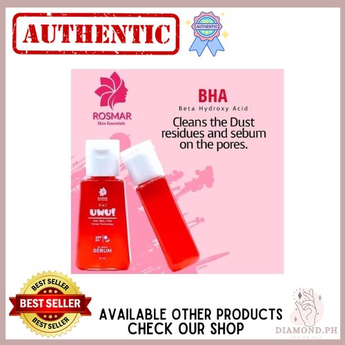Rosmar UWU 3in1 Serum 30ml (AHA | BHA | PHA Serum Korean Technology ...