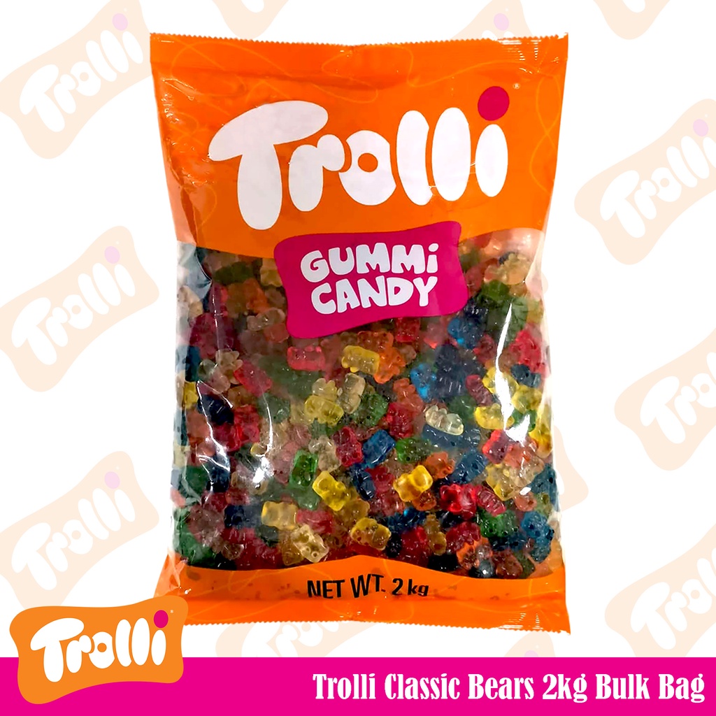 Trolli Classic Bears 2kg Bulk Bag Gummi Candy Shopee Philippines