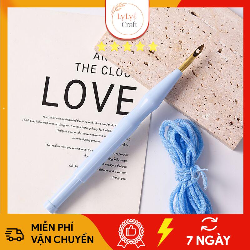 Handy Custom Made 4Step Plastic Wool Embossed Needle Needle Needle Set