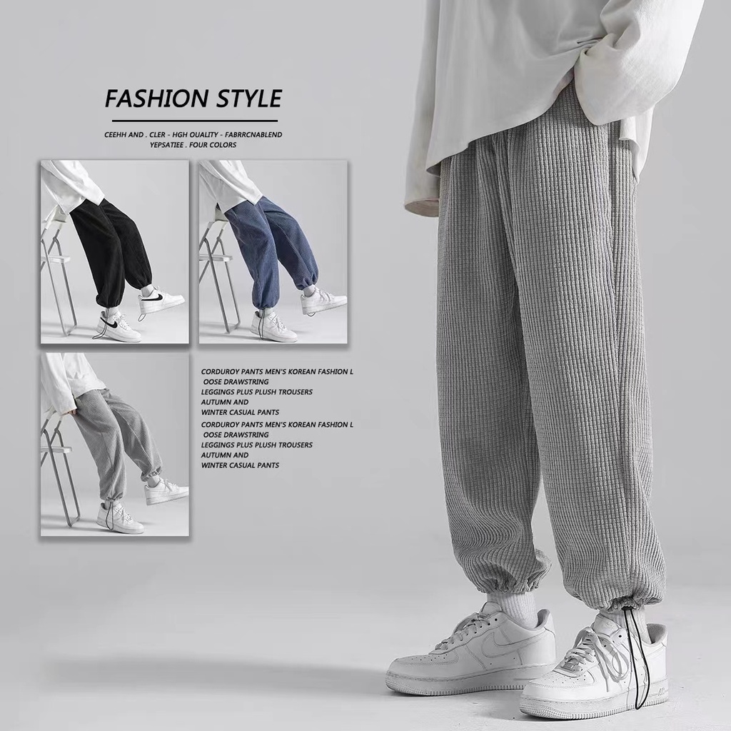 DS Unisex Plain Jogger Pants Plain High Quality Pants for Men(M2XL
