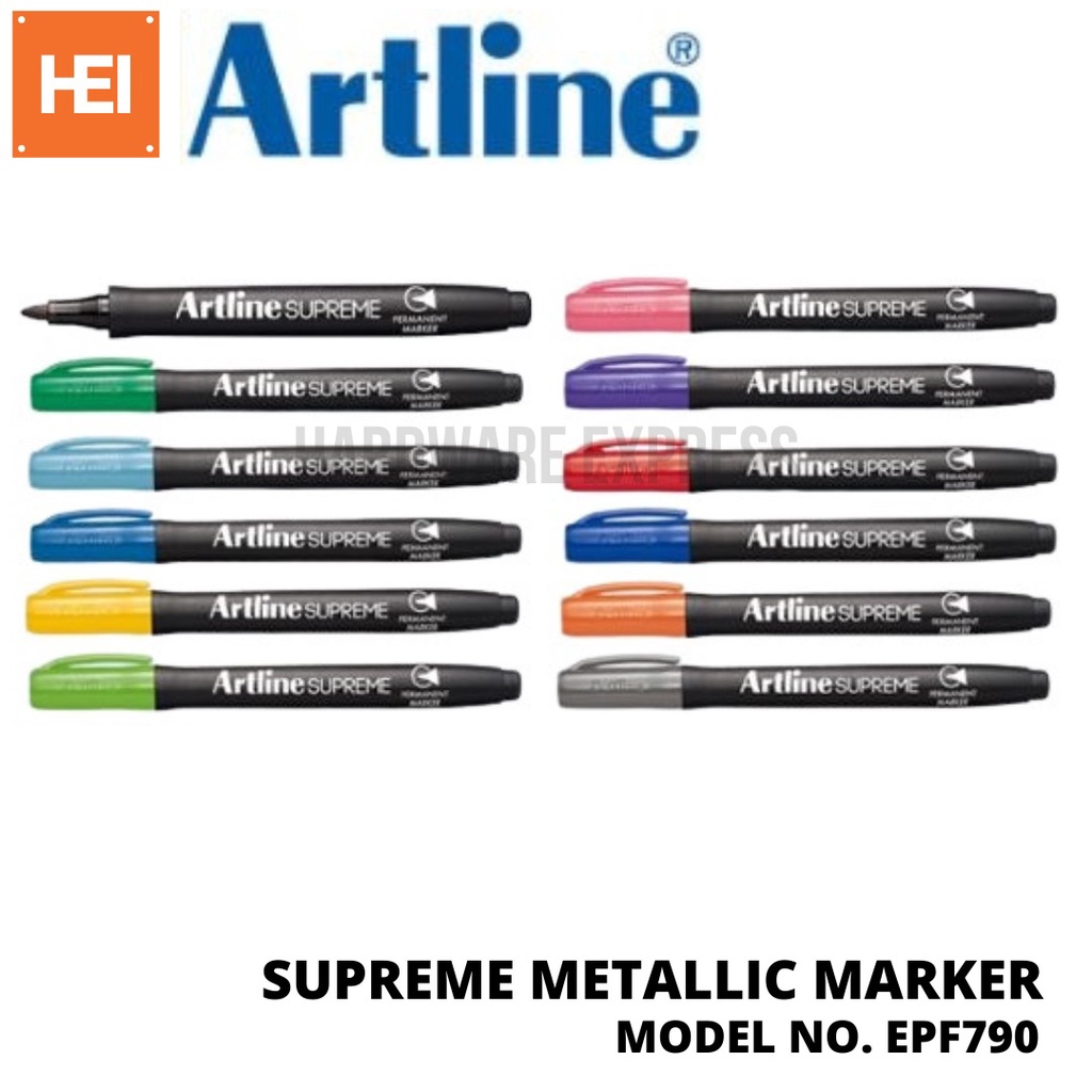 Artline supreme metallic outlet marker