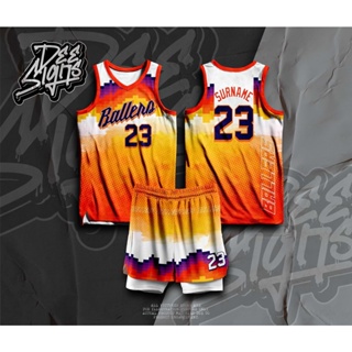 BASKETBALL TERNO JERSEY TIGERS 01 FREE CUSTOMIZE OF NAME AND NUMBER ONLY  full sublimation high quality fabrics jersey/ trending jersey