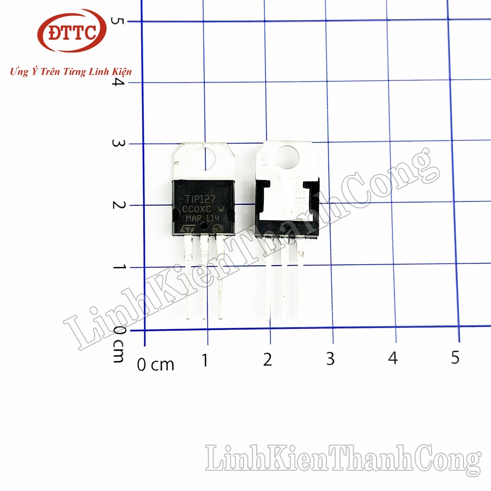 Lot De 10 TP125 Transstor PNP 60V 5A TO-220 STM Équpements - Foto 3