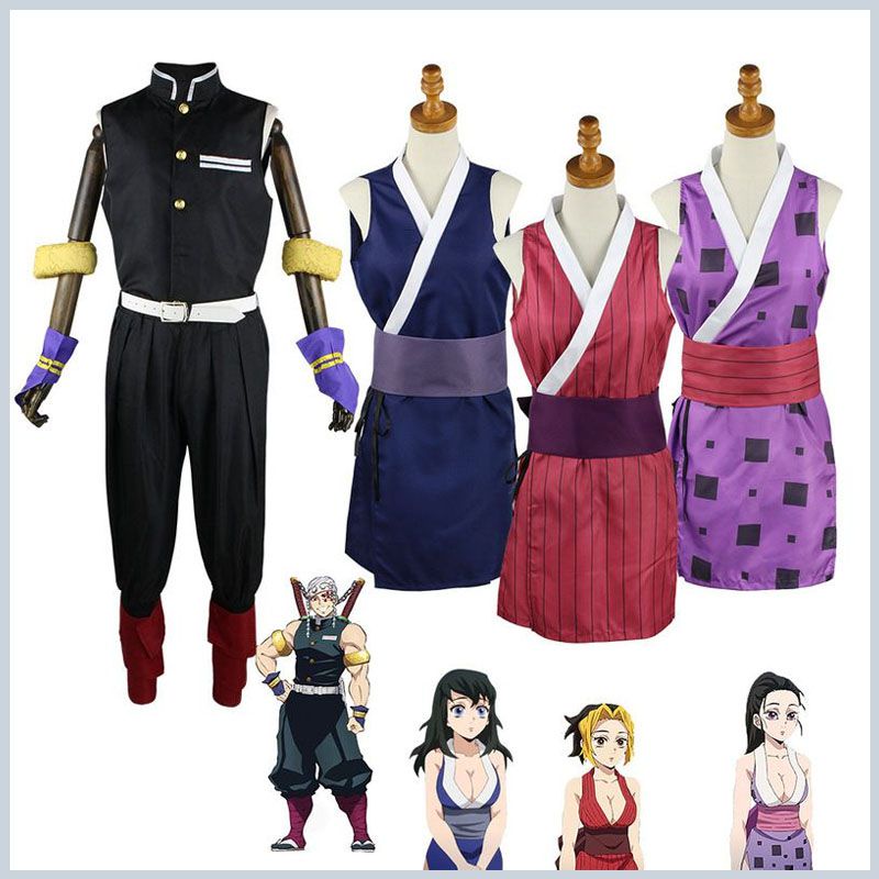 Adult Anime Demon Slayer Ghost Slayer Uzui Tengen Hinatsuru Halloween ...