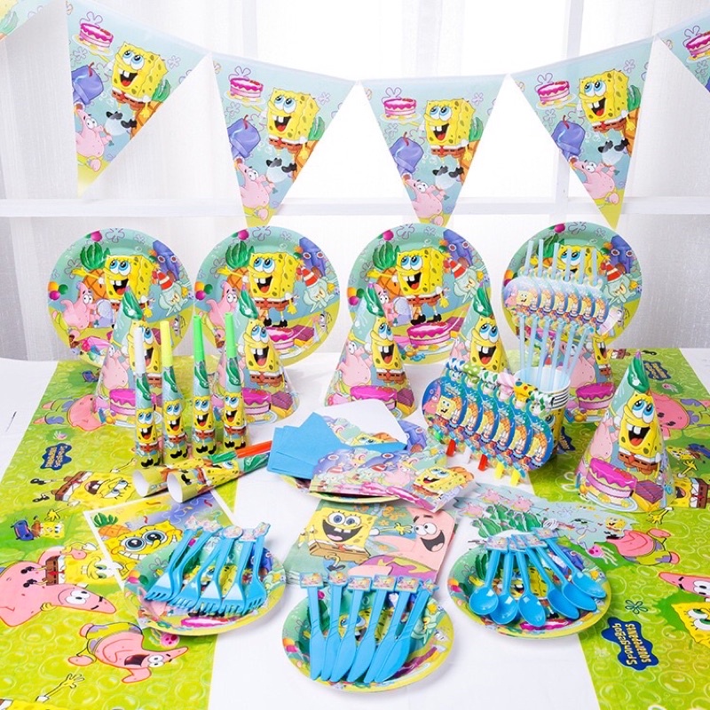 SpongeBob theme birthday party