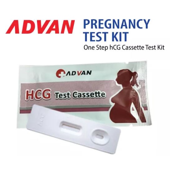 Advan Pregnancy Test HCG Cassette, Urine PT Pregnancy Test Kit by 1's