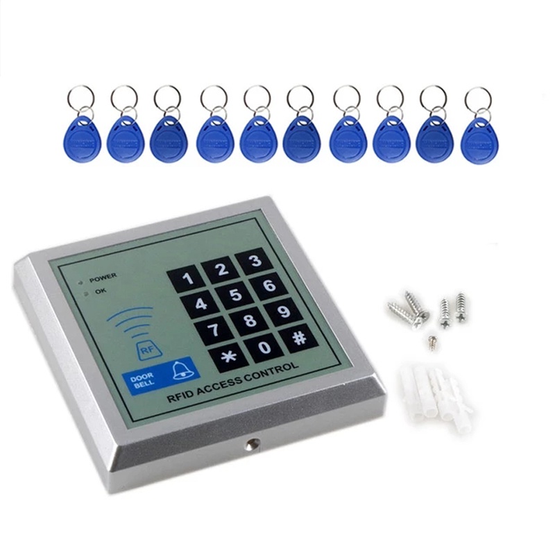 2000 Users Capacity Simple Rfid EM ID Card Reader 125kHz WG Password ...