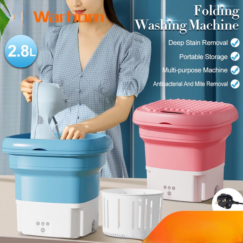 220V New fully Automatic Mini Portable Folding Washing Machine to Carry