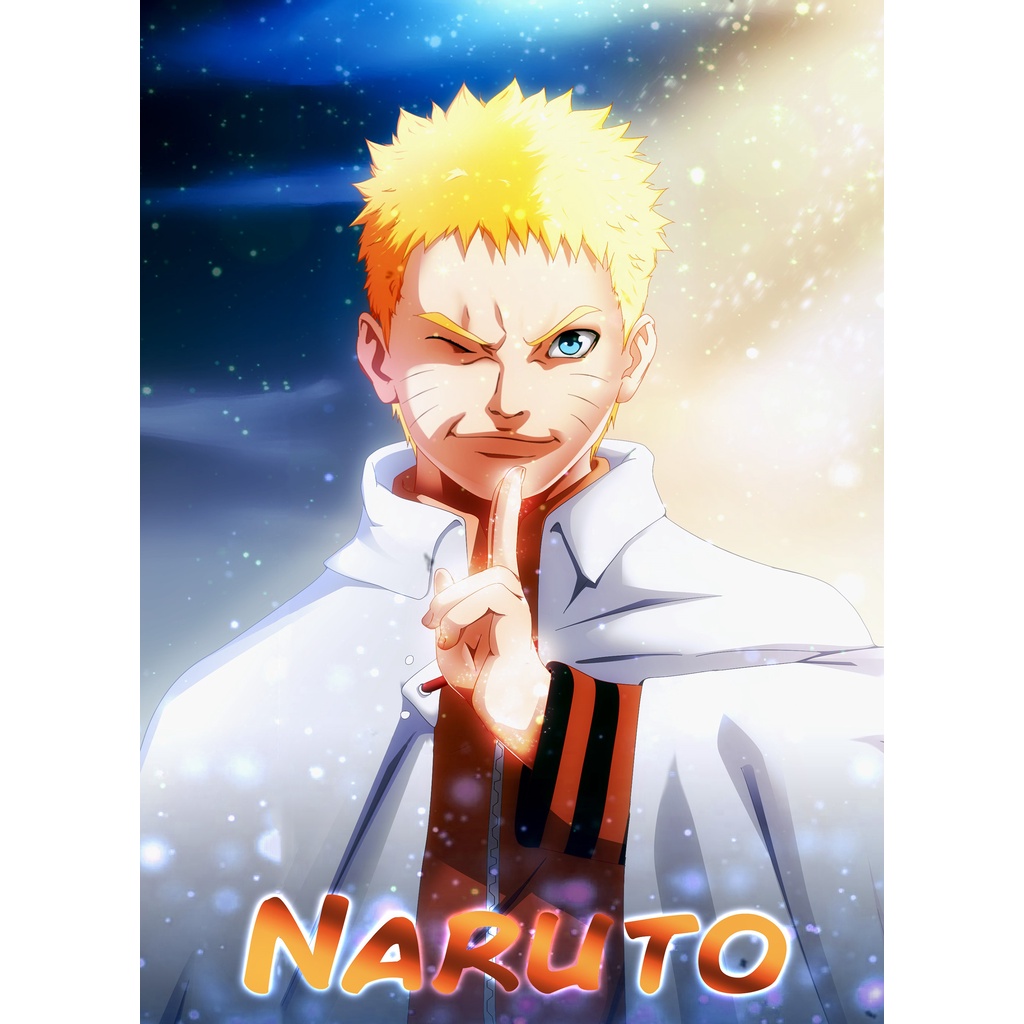 NARUTO ANIME HD WALLPAPER POSTER 21cm x (3pcs minimum order