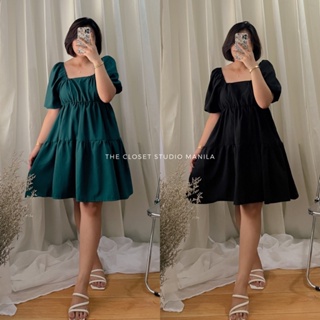 CANDY DOLL DRESS (PUFF SLEEVES 3 TIERED) | Shopee Philippines