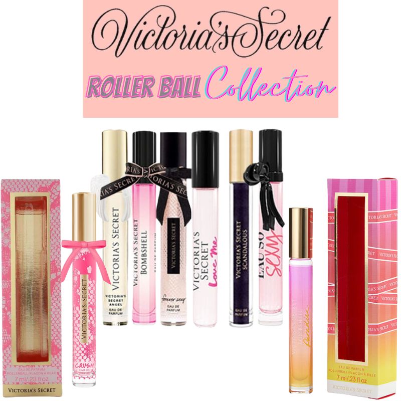 Victoria's Secret Roller Ball Assorted Collection Oil Based Perfume for