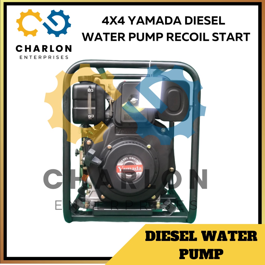 4X4 YAMADA DIESEL WATER PUMP RECOIL START | Shopee Philippines