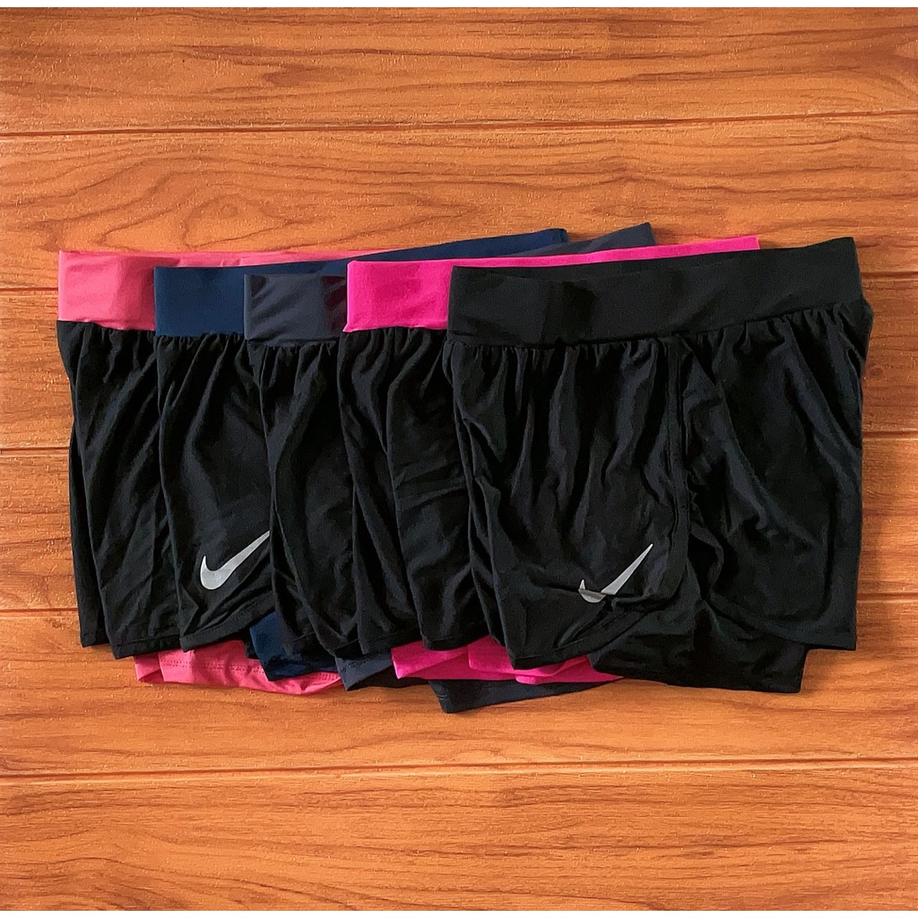 Nike Sporty Running shorts women with cycling (yoga/running/swimming