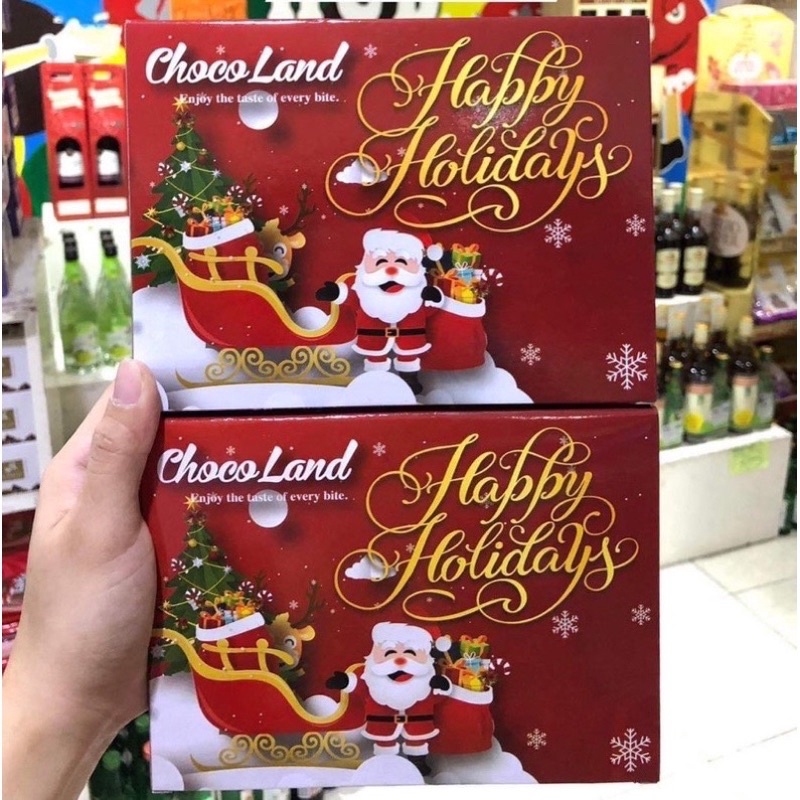 Chocoland Christmas Gift Box Shopee Philippines